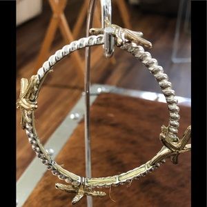 💍 Starfish silver plated bangle